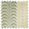Land & Shore Fintra Stripe, Green - Roman Blind